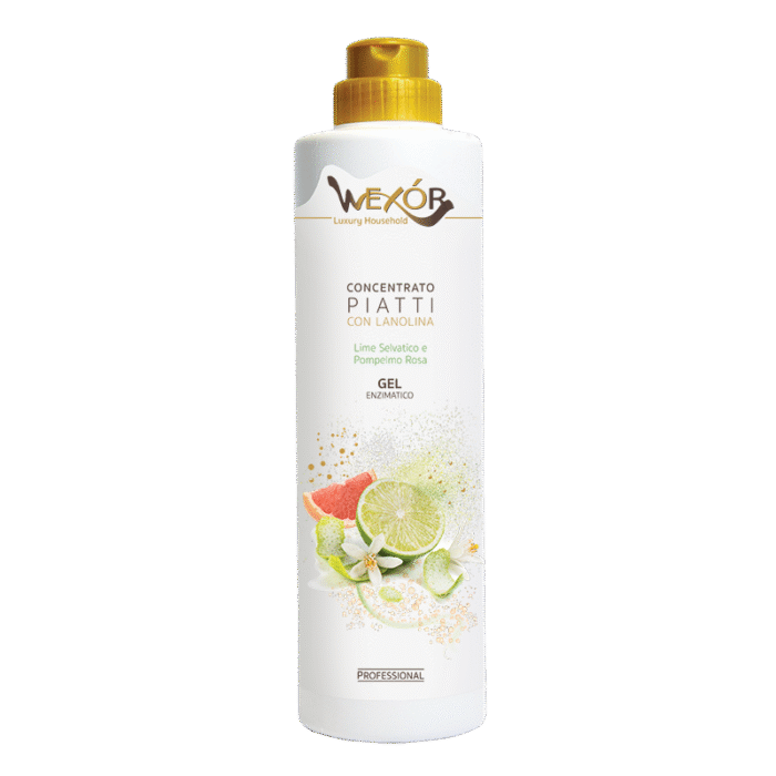 Gel enzimatic pentru vase ,cu lanolina ,lime si grepfruit 750ml
