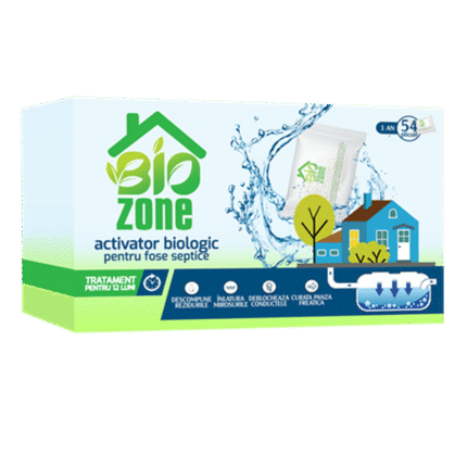 Activator biologic pentru fose septice, 54 plicuri, tratament 12 luni
