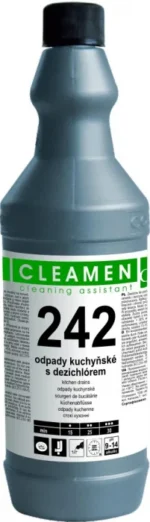 242 Solutie concentrata pentru desfundat tevi bucatarie 1L