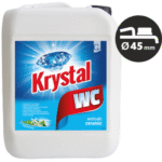 KRYSTAL WC Detartrant forte pentru ceramică, Albastru, 5l
