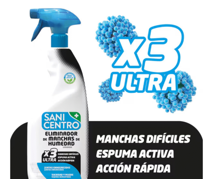 Spray Antimucegai cu Eucalipt - Eliminator de Pete de Umezeală, 750 ml