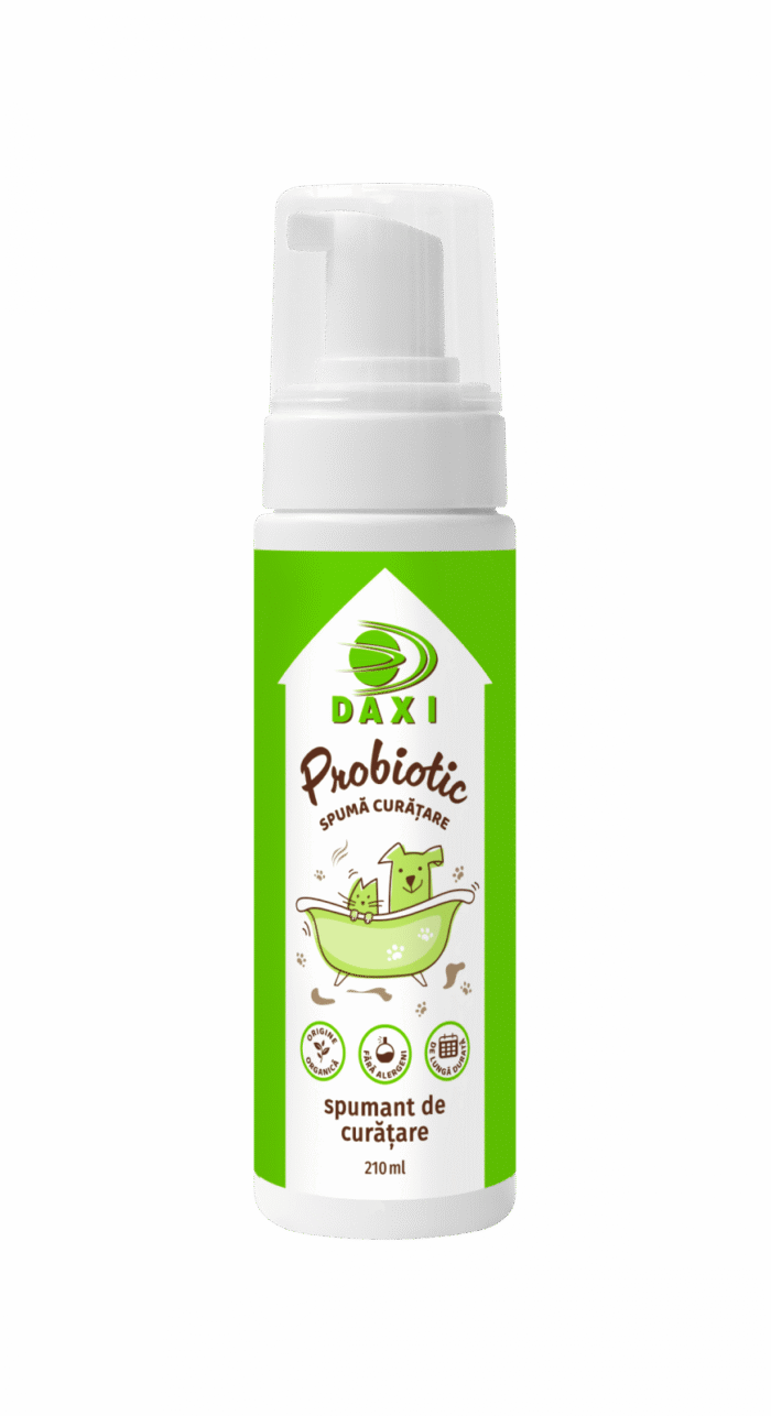 Spuma de curatare probiotica pentru animale de companie, 210ml
